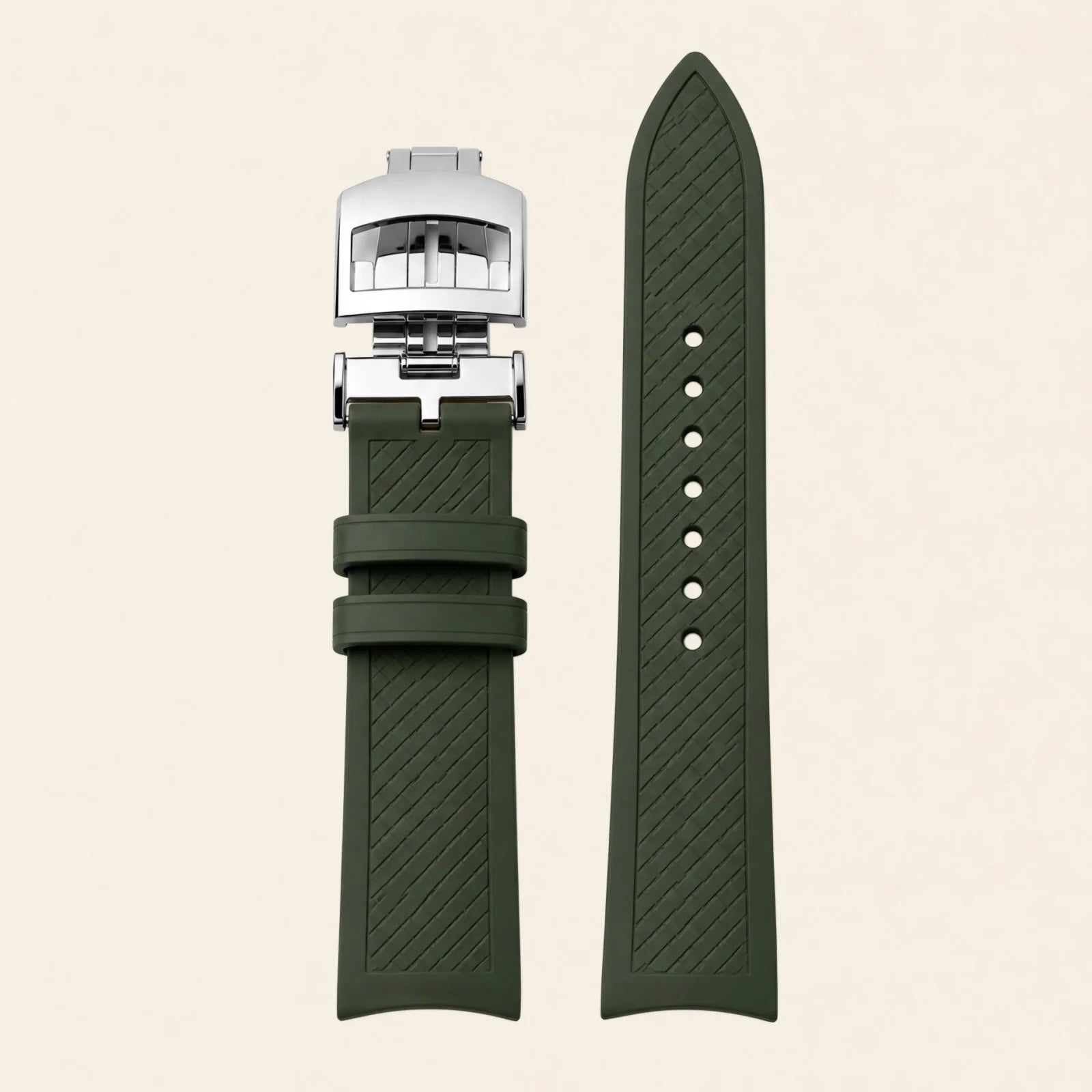 Bracelets de montre en caoutchouc FKM - Maison Brassel