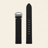 Black nylon strap with Cartier-style quick-release end, for Cartier Santos - Maison Brassel