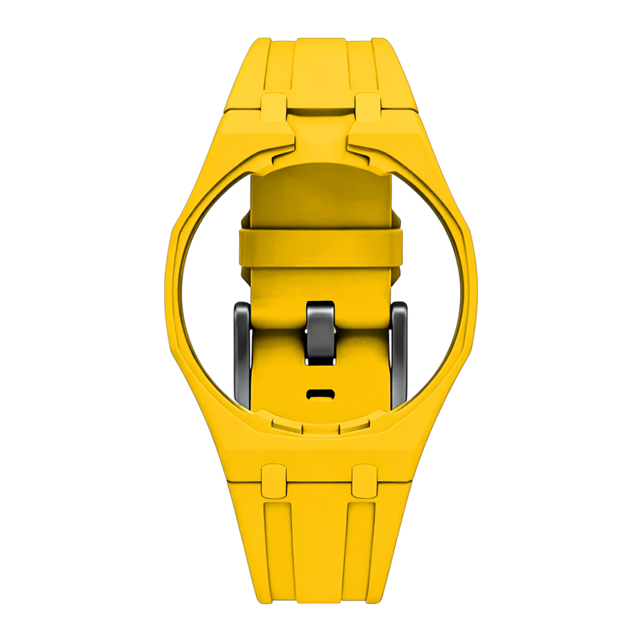Royal Pop Giallo Otto Strap (Crown at 12 O'Clock)