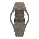 Sand Royal Pop FKM rubber strap with universal integrated case for Audemars Piguet × Swatch Royal Pop — Maison Brassel