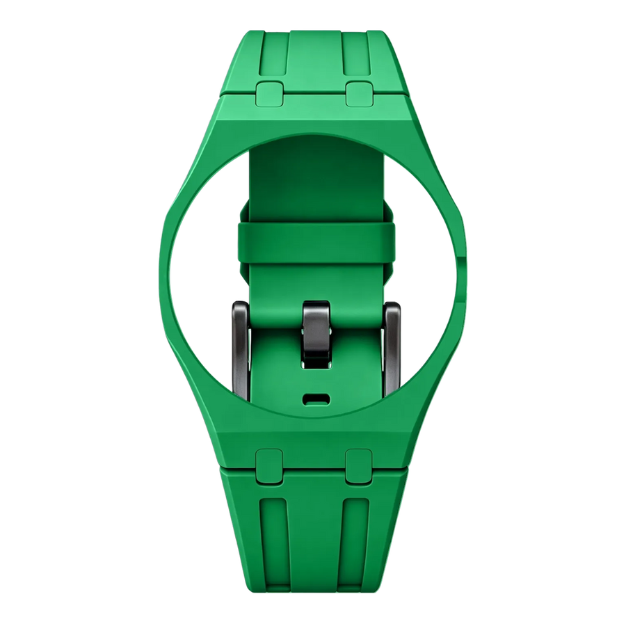 Royal Pop Savonnette Green Strap (Crown at 3 O'Clock)